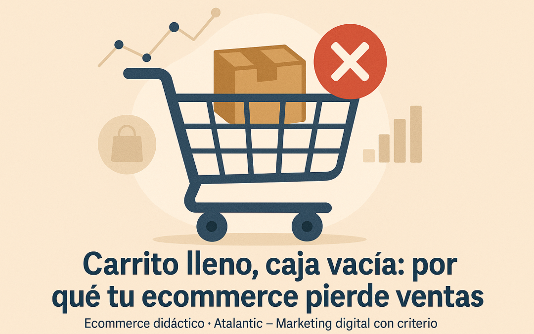 Carrito lleno, caja vacía: por qué tu ecommerce pierde ventas