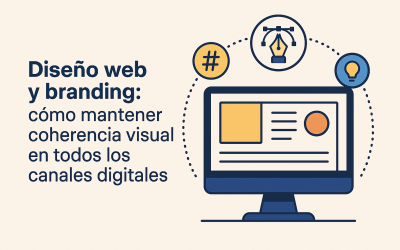 Diseño web y branding: cómo mantener coherencia visual en todos los canales digitales