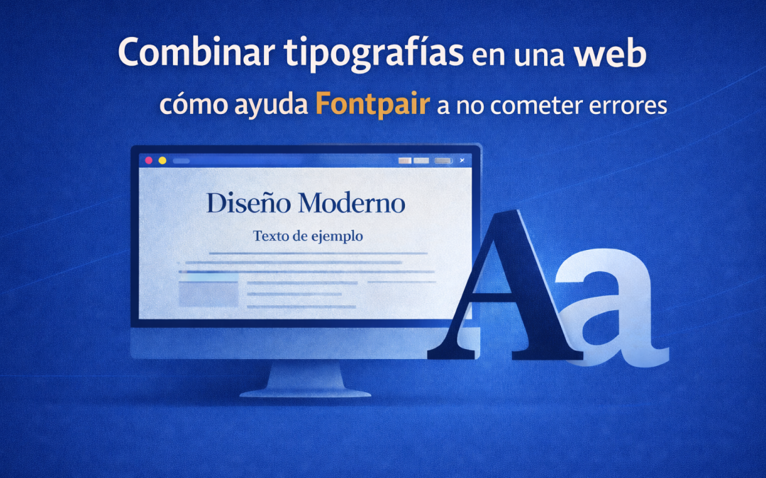 Fointpair, Combinar tipografias en una web