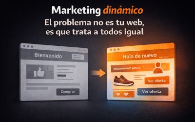 Marketing dinámico: el problema no es tu web, es que trata a todos igual